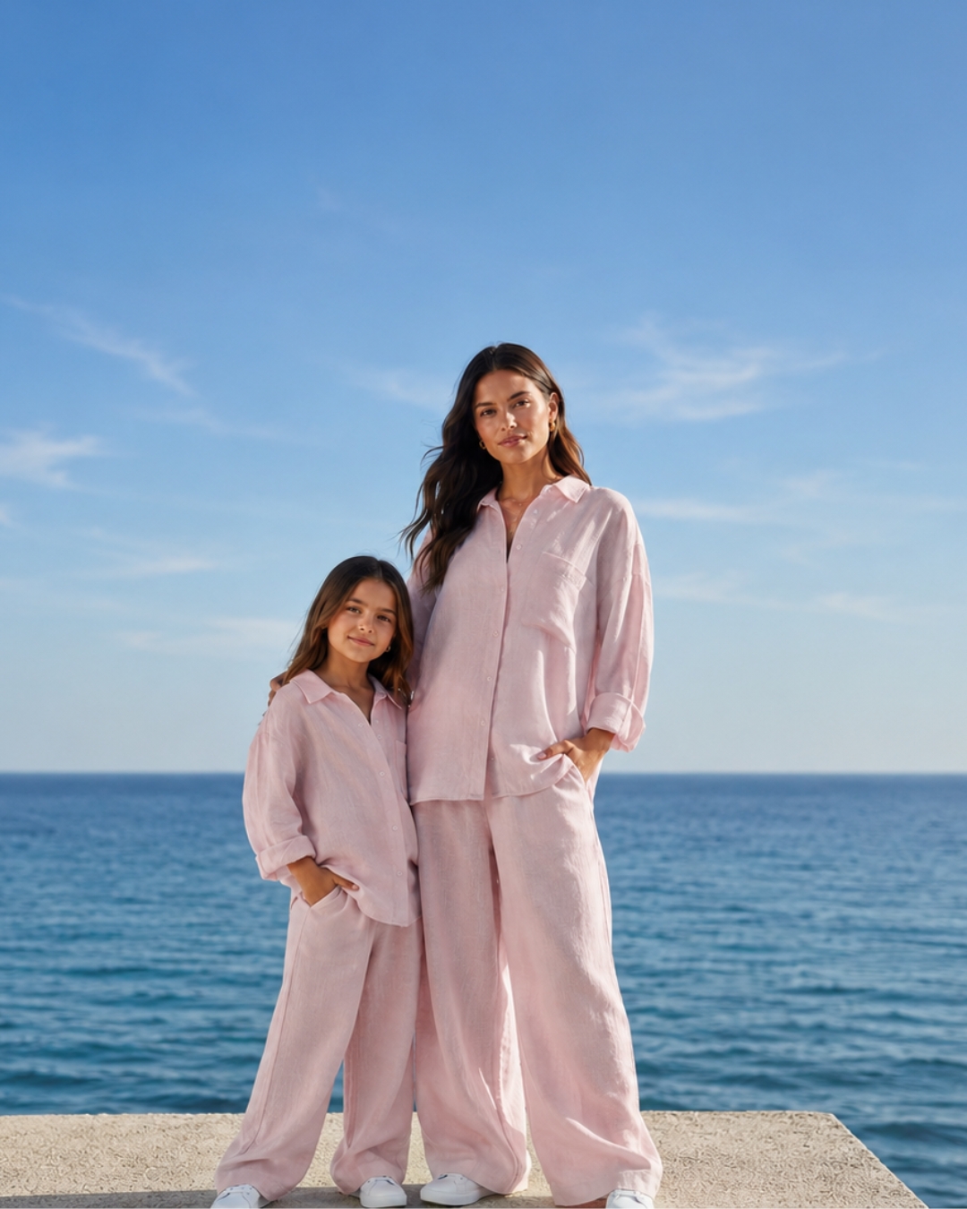 Men's linen co-ords